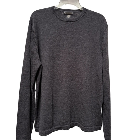 Banana Republic Other - Banana Republic Gray Heathered Crewneck Sweater